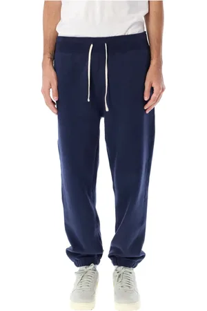 Ralph Lauren Bukser, Herre, Blå, L, Bomuld, Klassiske joggingbukser