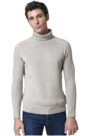 Gran Sasso Strik, Herre, , 3XL, Uld, Turtleneck Sweater