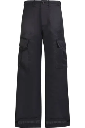 AMIRI Bukser, Herre, Sort, S, Bomuld, Cargo Parachute Bukser med Lommer