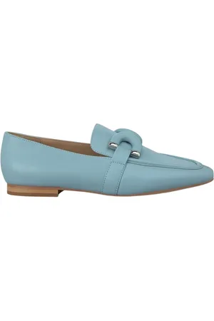 Alma en Pena Sko, Dame, Blå, 41 EU, Læder, Loafer detalje