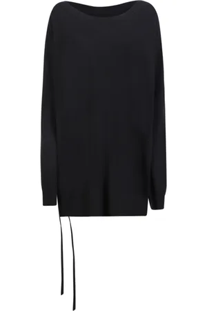 ANN DEMEULEMEESTER Strik, Dame, Sort, XS, Uld, Hendrika-trøje