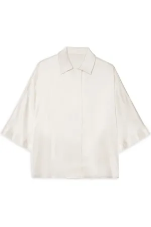 ANINE BING Bluser & Skjorter, Dame, , S, Satin, Julia Silkebluse