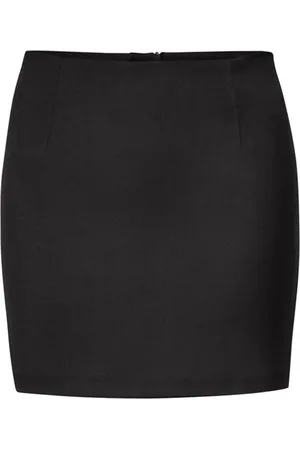 Gestuz Nederdel, Dame, Sort, 2XS, Uld, Paulagz MW Mini Skirt Noos