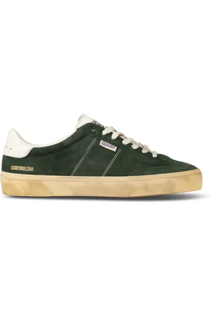 Golden Goose Sko, Herre, Grøn, 45 EU, Uld, Soul Star Sneakers