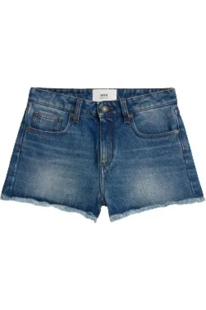 Ami Shorts, Dame, Blå, W29, Bomuld, Jeans Shorts