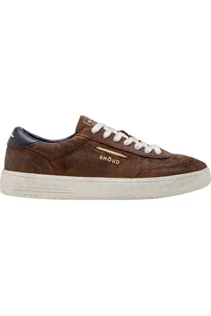 Ghoud Sko, Herre, Grøn, 42 EU, Tyl, Low Brushed Sneakers