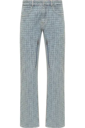 Givenchy Jeans, Herre, Blå, W32, Denim, Straight Denim Bukser