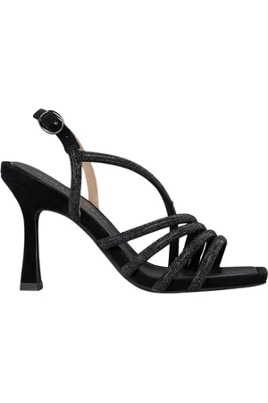 Alma en Pena Sko, Dame, Sort, 42 EU, Sandaler med krydsede remme