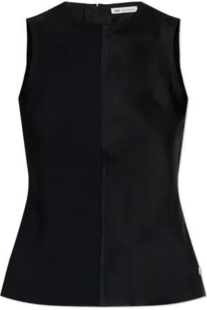 Ami Top, Dame, Sort, 3XS, Uld, Top med syninger