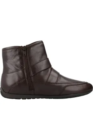 Geox Sko, Dame, Brun, 38 EU, Læder, D NEW Moena Støvler