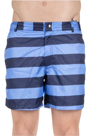 Aspesi Badetøj, Herre, Blå, L, Polyester, Swimwear ALL Over Line 2