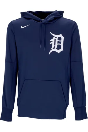 Nike Sweathshirts & Hoodies, Herre, Blå, XL, Polyester, MLB Wordmark Therma Performance Hoodie