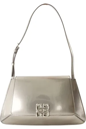 Givenchy Taske, Dame, Grå, ONE SIZE, Uld, 4G Liquid Skuldertaske