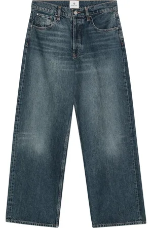 ANINE BING Jeans, Dame, Blå, W29, Denim, Relaxede Fit Denim Jeans