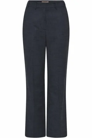 gustav Bukser, Dame, Blå, XS, Polyester, Wide Legs Bukser BlueNights