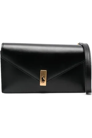 Ralph Lauren Taske, Dame, Sort, ONE SIZE, Uld, Crossbodytaske