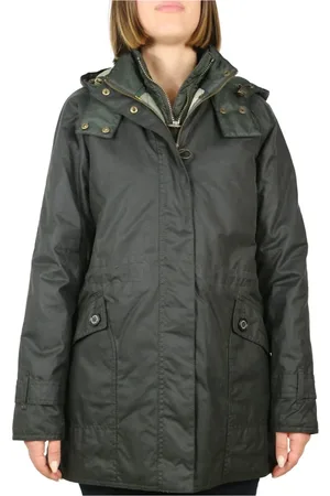 Barbour Jakke, Dame, Grøn, L, Bomuld, Cannich Wax Light Jakke