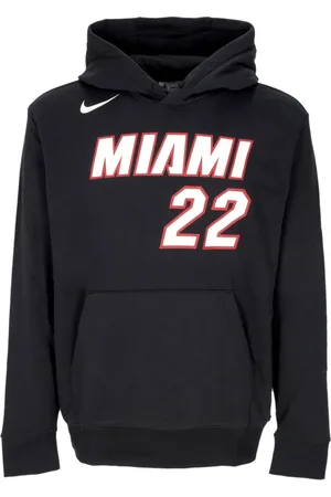 Nike Sweathshirts & Hoodies, Herre, Sort, S, Bomuld, Miami Heat Club Hoodie