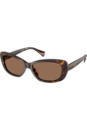 Ralph Lauren Tilbehør, unisex, Brun, 55 MM, Uld, Solbriller