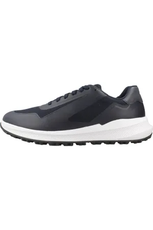 Geox Sko, Herre, Blå, 42 EU, Casual Sneakers