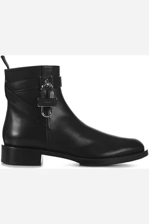 Givenchy Sko, Dame, Sort, 36 EU, Læder, Padlock Støvler