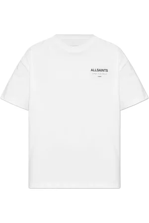 AllSaints Top, Herre, Hvid, 2XL, Bomuld, Underground T-Shirt