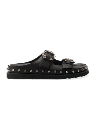 Ash Sko, Dame, Sort, 36 EU, Læder, Sort Stud Sliders