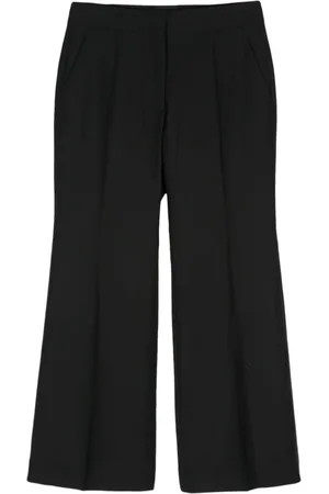Givenchy Bukser, Dame, Sort, M, Uld, Sort uldblanding, skræddersyede bukser