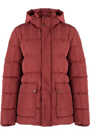 Geox Jakke, Herre, Rød, 3XL, Uld, Quiltet Jakke med Hætte