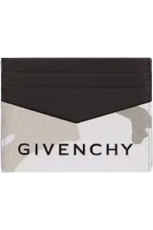 Givenchy Tilbehør, Herre, Grå, ONE SIZE, Uld, Stilfuld Kortholder