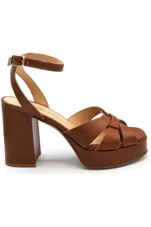 Guglielmo Rotta Sko, Dame, Brun, 35 EU, Læder, Chelsea Lædersandal