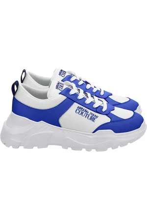 VERSACE Sko, Herre, Blå, 45 EU, Sneakers