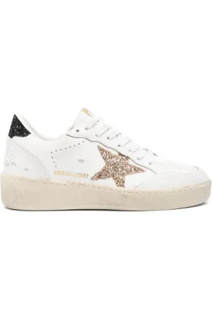 Golden Goose Sko, Dame, Hvid, 37 EU, Læder, Ballstar 2 Sneakers