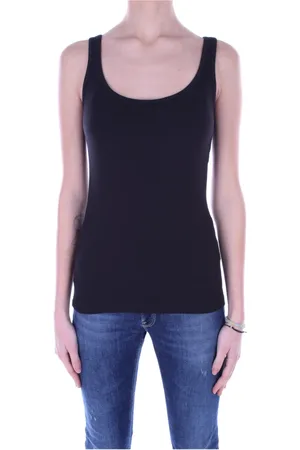 Ralph Lauren Top, Dame, Sort, XS, Bomuld, Sleeveless Top