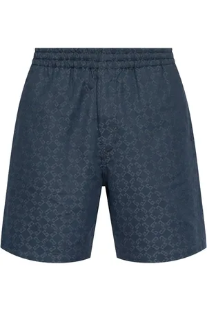 Givenchy Shorts, Herre, Grå, W30, Bomuld, Monogram Shorts