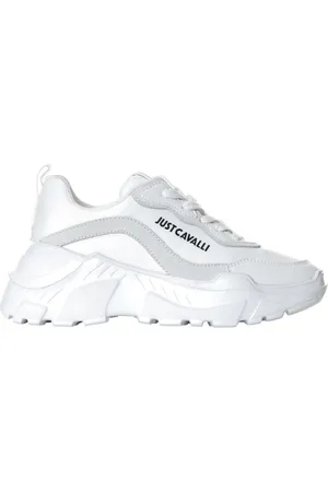 Roberto Cavalli Sko, Dame, Hvid, 41 EU, Sneakers