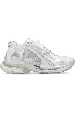 Balenciaga Sko, Herre, Hvid, 40 EU, Uld, Runner Sneakers
