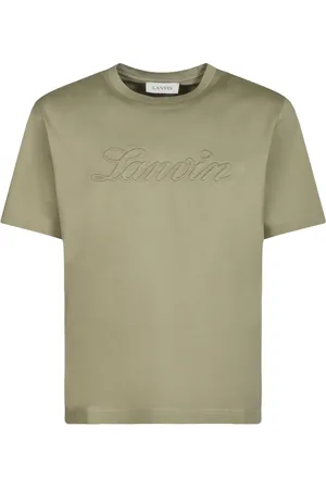 Lanvin Top, Herre, Grøn, M, Uld, Stilfulde T-shirts og Polos