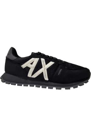 Armani Exchange Sko, Herre, Sort, 45 EU, Nouvelle Basket Sneakers
