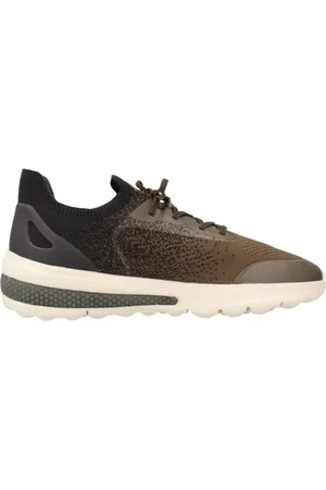 Geox Sko, Herre, Grøn, 43 EU, Spherica Actif Sneakers