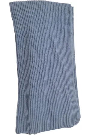 Gran Sasso Tilbehør, Dame, Blå, ONE SIZE, Uld, Luksuriøst uld- og cashmere-blandings tørklæde