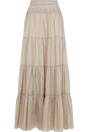 ERMANNO SCERVINO Nederdel, Dame, , 2XS, Bomuld, Curds & Whe Lang Nederdel