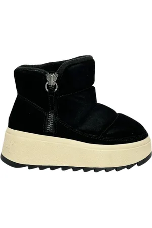 Ash Sko, Dame, Sort, 38 EU, Suede, Sort Suede Ankelstøvle