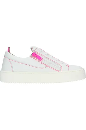 Giuseppe Zanotti Sko, Dame, Hvid, 39 EU, Uld, May London SC Bianco Sneakers