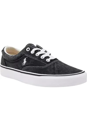 Ralph Lauren Sko, Herre, Sort, 41 EU, Keaton Pony Sneakers