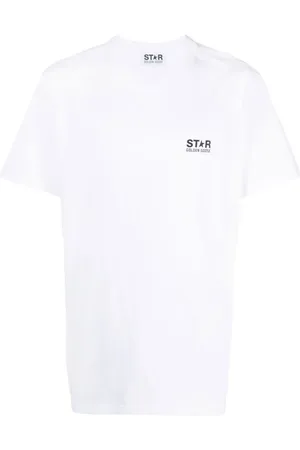 Golden Goose Top, Herre, Hvid, S, Bomuld, Blanc Cloud T-Shirt