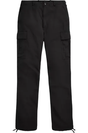 Ralph Lauren Bukser, Herre, Sort, W30 L34, Bomuld, Cargo Bukser Relaxed Fit