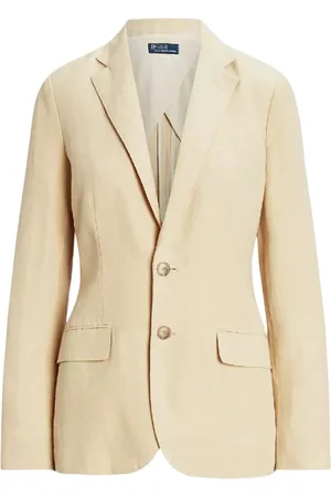 Ralph Lauren Jakke, Dame, , M, Bomuld, Linen Blazer Relaxed Fit