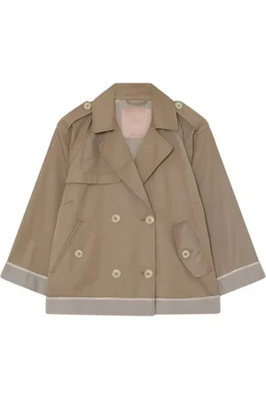 gustav Frakke, Dame, , 2XL, Uld, Kort Trenchcoat Blazer