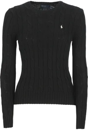 Ralph Lauren Strik, Dame, Sort, S, Bomuld, Bomulds sweater